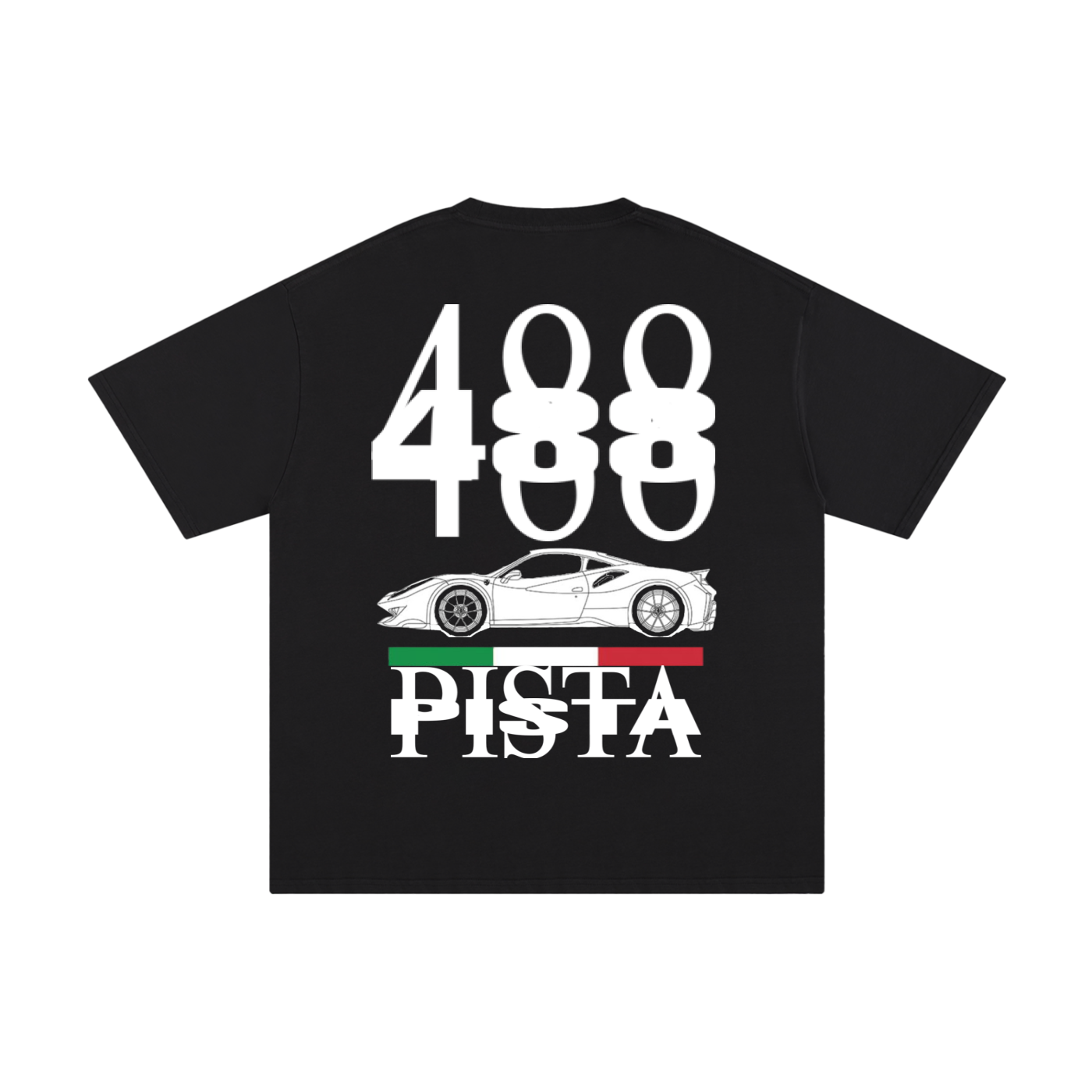 488 PISTA Tee (Black)
