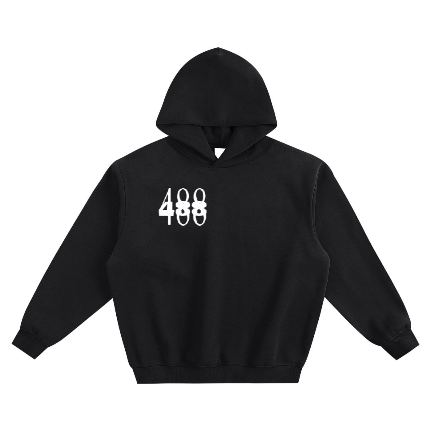 488 PISTA Hoodie (Black/Grey)