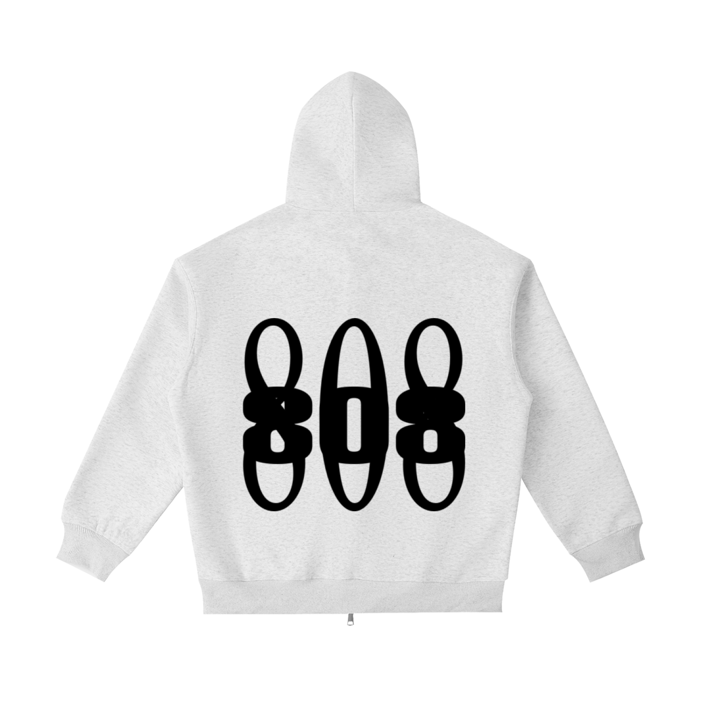 808 Zip Up (Grey)