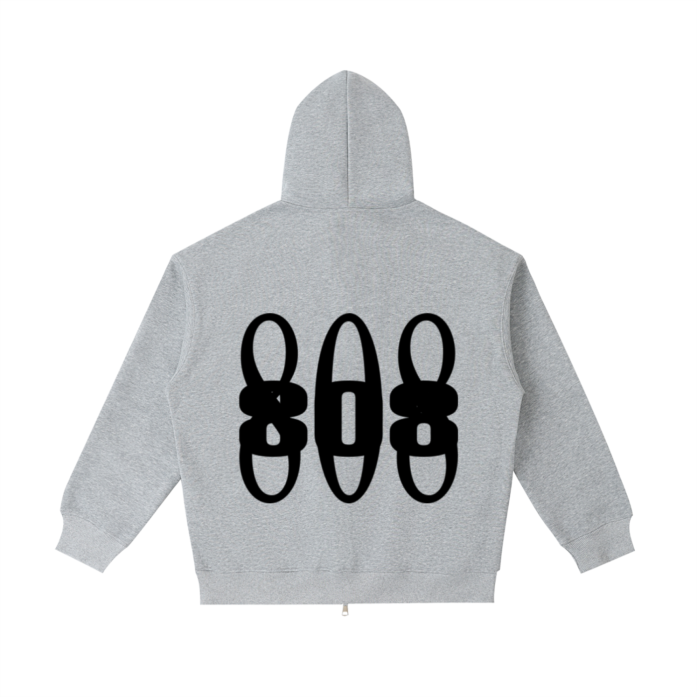 808 Zip Up (Grey)